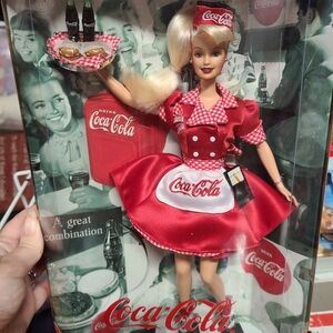 Coca-Cola Barbie Doll Car Hop